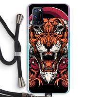 Tiger and Rattlesnakes: Oppo A92 Transparant Hoesje met koord