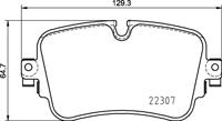 Remmenset, remschijf BREMBO, Remschijftype: Binnen geventileerd, Inbouwplaats: Achteras: , u.a. für Audi, VW