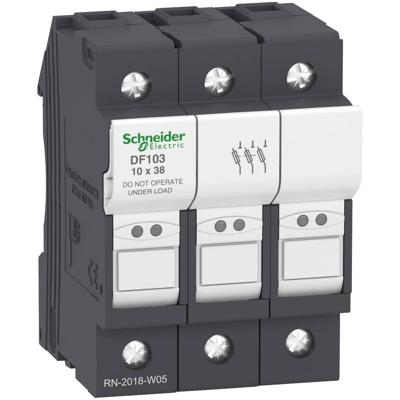Schneider Electric DF103 Zekeringhouder 4 stuk(s)