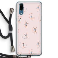 Dancing #3: Huawei P20 Transparant Hoesje met koord