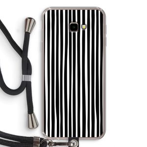 Stripes: Samsung Galaxy J4 Plus Transparant Hoesje met koord