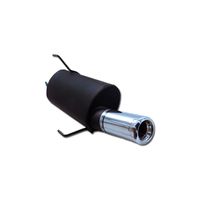 Ulter Sport uitlaat passend voor Peugeot 206 HB 1.1i 44kW/1.4i 55kW/1.6i 55kW 1998-2003 80mm US121102072