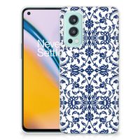 OnePlus Nord 2 5G TPU Case Flower Blue