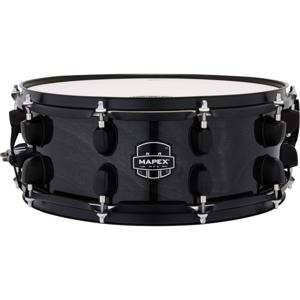 Mapex MPX Hybrid Transparant Midnight Black snaredrum 14 x 5.5 inch