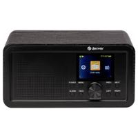 Denver DIR-200 Internetradio DAB+, FM, Internet Internetradio, FM, Bluetooth, DAB+, WiFi Wekfunctie Zwart