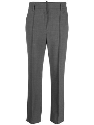 Brunello Cucinelli pantalon à coupe fuselée - Gris