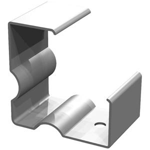 SLV 1004895 GRAZIA 10 EDGE Bevestigings-set Staal (l x b x h) 22.5 x 150 x 22.5 mm 1 stuk(s)