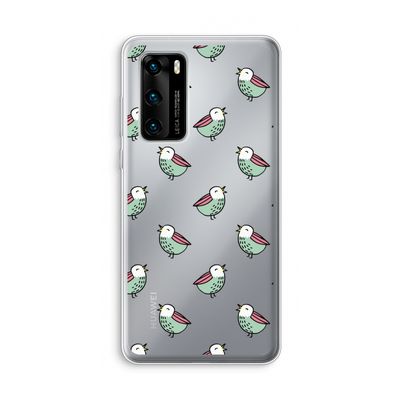 Vogeltjes: Huawei P40 Transparant Hoesje
