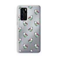Vogeltjes: Huawei P40 Transparant Hoesje