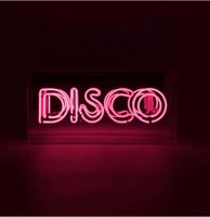 Glas Neon Box - Disco (Roze)