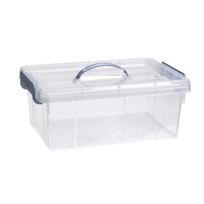 Opslagbox AZUL serie - met deksel - transparant - 12.5 liter - 40 x 30 x 16 cm - kunststof
