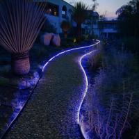 Tuinpad verlichting led strip set neon RGB Tuinpad verlichting led strip set neon RGB