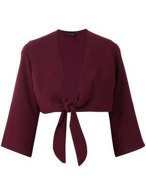 Olympiah blouse Lucca crop - Rouge