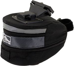 M-Wave zadeltas tilburg l 1,8 liter zwart/grijs