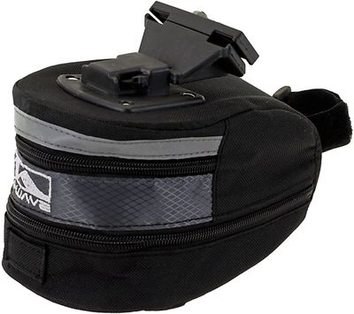 M-Wave zadeltas tilburg l 1,8 liter zwart/grijs