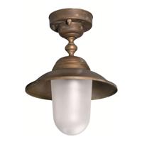 Franssen Plafond stallampMaritime landelijk 22cm koperbruin - 231973