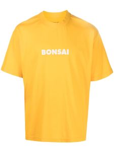 Bonsai t-shirt à logo imprimé - Orange