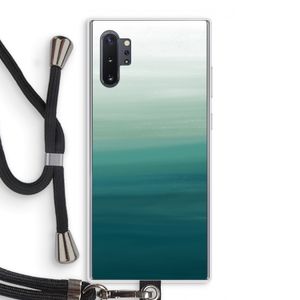 Ocean: Samsung Galaxy Note 10 Plus Transparant Hoesje met koord