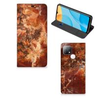 OPPO A15 | Standcase | Marmer Bruin