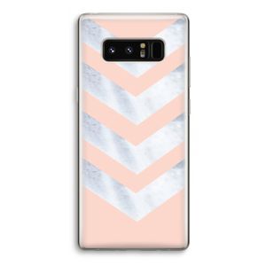 Marmeren pijlen: Samsung Galaxy Note 8 Transparant Hoesje