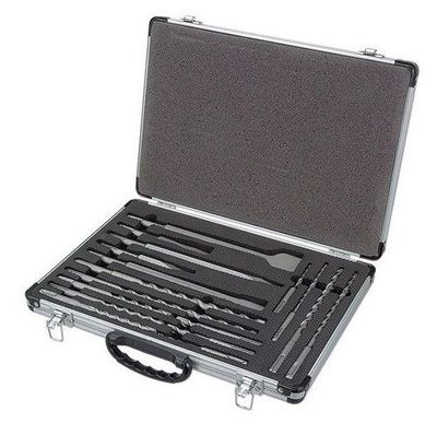 Hikoki Accessoires Sds-Plus Boor En Beitelset 17-Stuks In Alu Koffer - 402555
