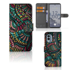 Nokia X30 Telefoon Hoesje Aztec