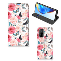 Xiaomi Mi 10T | 10T Pro Smart Cover Butterfly Roses - thumbnail