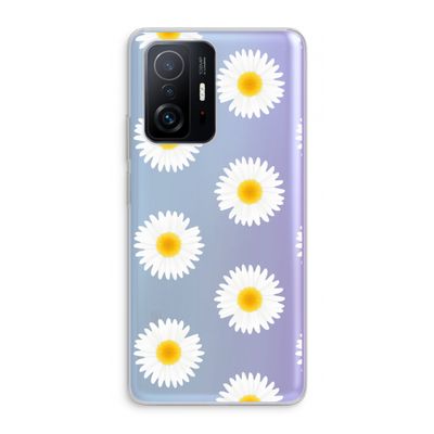 Margrietjes: Xiaomi 11T Transparant Hoesje