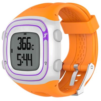 Silicone polsbandje voor Sport voor Garmin Forerunner 10 / 15 (oranje)
