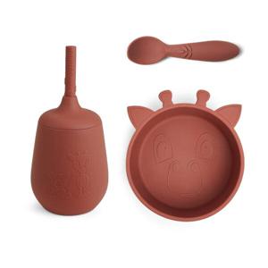 Nuuroo Nuuroo Blue silicone dinner set 3-pack