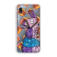 Loot Burger: Samsung Galaxy A10 Transparant Hoesje