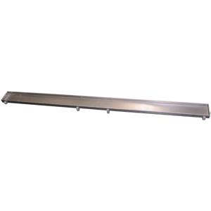 Wiesbaden Omkeerbaar RVS Tegelrooster voor Douchegoot 70x7cm
