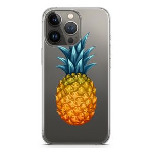 Grote ananas: iPhone 13 Pro Transparant Hoesje