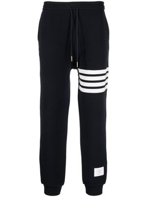 Thom Browne pantalon de jogging à nervures Ottoman - Bleu