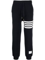 Thom Browne pantalon de jogging à nervures Ottoman - Bleu