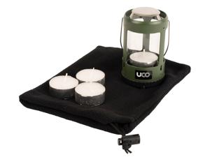 UCO Gear Uco Mini Candle Lantern kit 2.0 Rood of Groen