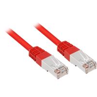 Sharkoon patchkabel rj45 cat.5e s/ftp 10m (rood)