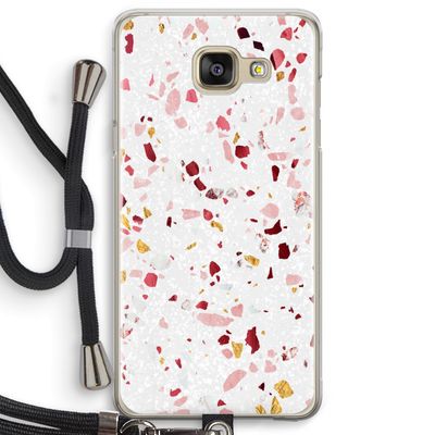 Terrazzo N°9: Samsung Galaxy A5 (2016) Transparant Hoesje met koord
