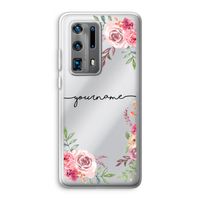 Rozen: Huawei P40 Pro Plus Transparant Hoesje Rozen: Huawei P40 Pro Plus Transparant Hoesje