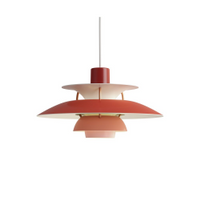 Louis Poulsen PH 5 Mini Hanglamp - Rood