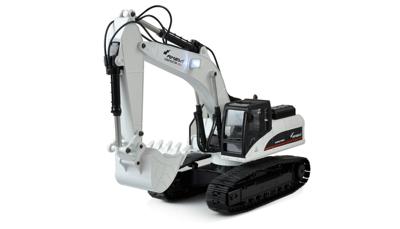 Amewi G704E Volledig metalen graafmachine 1:14 RTR - Wit