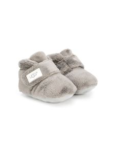 UGG Kids bottines à fermeture à scratch - Gris