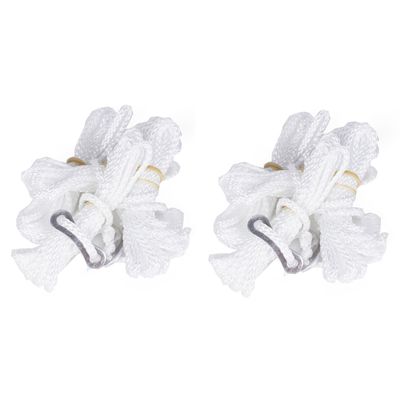 8x Scheerlijnen / touw 2 meter incl. klemmen 8x Scheerlijnen / touw 2 meter incl. klemmen