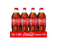 Coca-Cola regular pet (12x 1.25 liter)