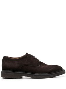 Officine Creative derbies Hopkins en daim - Marron