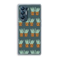 Sansevieria: Oppo Find X3 Neo Transparant Hoesje