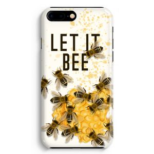 Let it bee: iPhone 8 Plus Volledig Geprint Hoesje