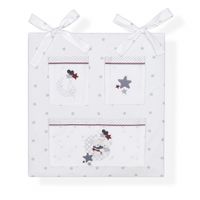 Interbaby organizer Stippen junior 61 x 58 cm katoen - thumbnail