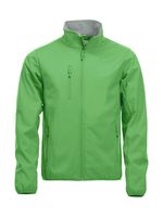 SALE! Clique 020910 Basic Softshell jas heren - Appelgroen - Maat XL