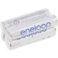 Panasonic eneloop Würfel F2x2 Accupack Aantal cellen: 4 Batterijgrootte: AAA (potlood) U-soldeerlip NiMH 4.8 V 750 mAh - thumbnail